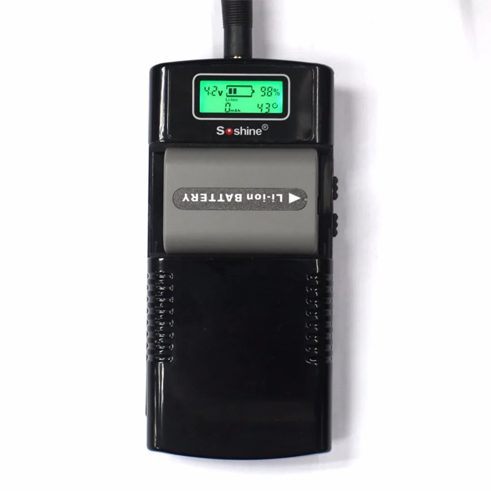 Soshine M20 Universal Intelligent Digital LCD Display Wall Battery Charger for 3.7V/7.4V Li-Ion Battery
Soshine M20 Universal Intelligent Digital LCD Display Wall Battery Charger for 3.7V/7.4V Li-Ion Battery