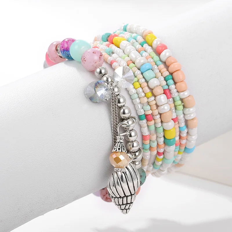 8 pcs/set Women Fashion Bracelet Multi-layer Beads Bangle Tassels Bracelets Beaded Tassel Bracelet Gift for Women Ladies
8 pcs/set Women Fashion Bracelet Multi-layer Beads Bangle Tassels Bracelets Beaded Tassel Bracelet Gift for Women Ladies