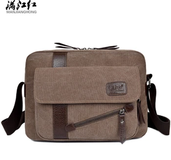 MANJIANGHONG 2017 New Men's Fashion casual Business Travel Bags Shoulder Crossbody Canvas Briefcase Messenger Bag men's handbag
MANJIANGHONG 2017 New Men's Fashion casual Business Travel Bags Shoulder Crossbody Canvas Briefcase Messenger Bag men's handbag