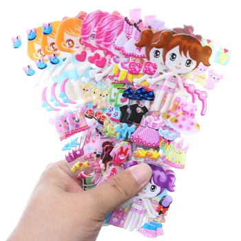 10pcs Children Stationery Sticker Girl Dressup Bubble Stickers Phone Albums Notebook Gift Decoration Stickers (Style Random)
10pcs Children Stationery Sticker Girl Dressup Bubble Stickers Phone Albums Notebook Gift Decoration Stickers (Style Random)