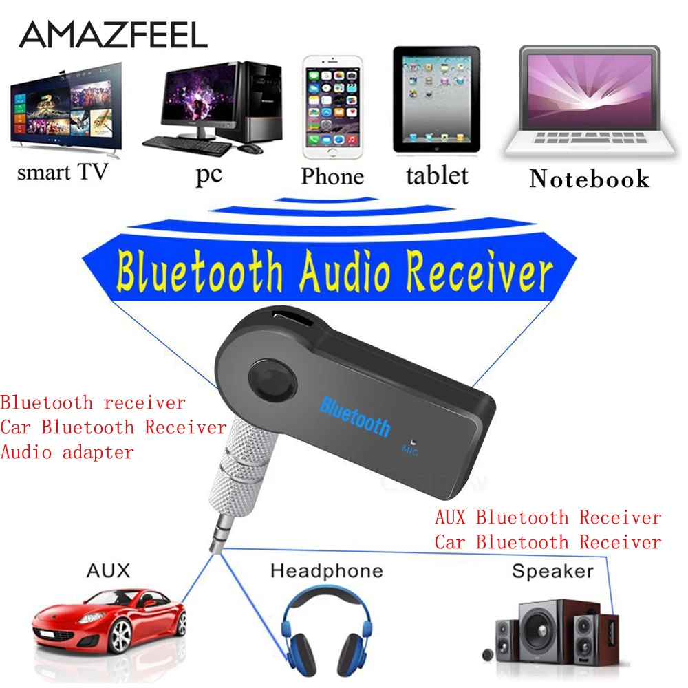 AUX Car Bluetooth Receiver Bluetooth Receiver Audio Receiver Bluetooth Adapter Speaker Receiver Bluetooth Aux For car/audio/3.5
AUX Car Bluetooth Receiver Bluetooth Receiver Audio Receiver Bluetooth Adapter Speaker Receiver Bluetooth Aux For car/audio/3.5