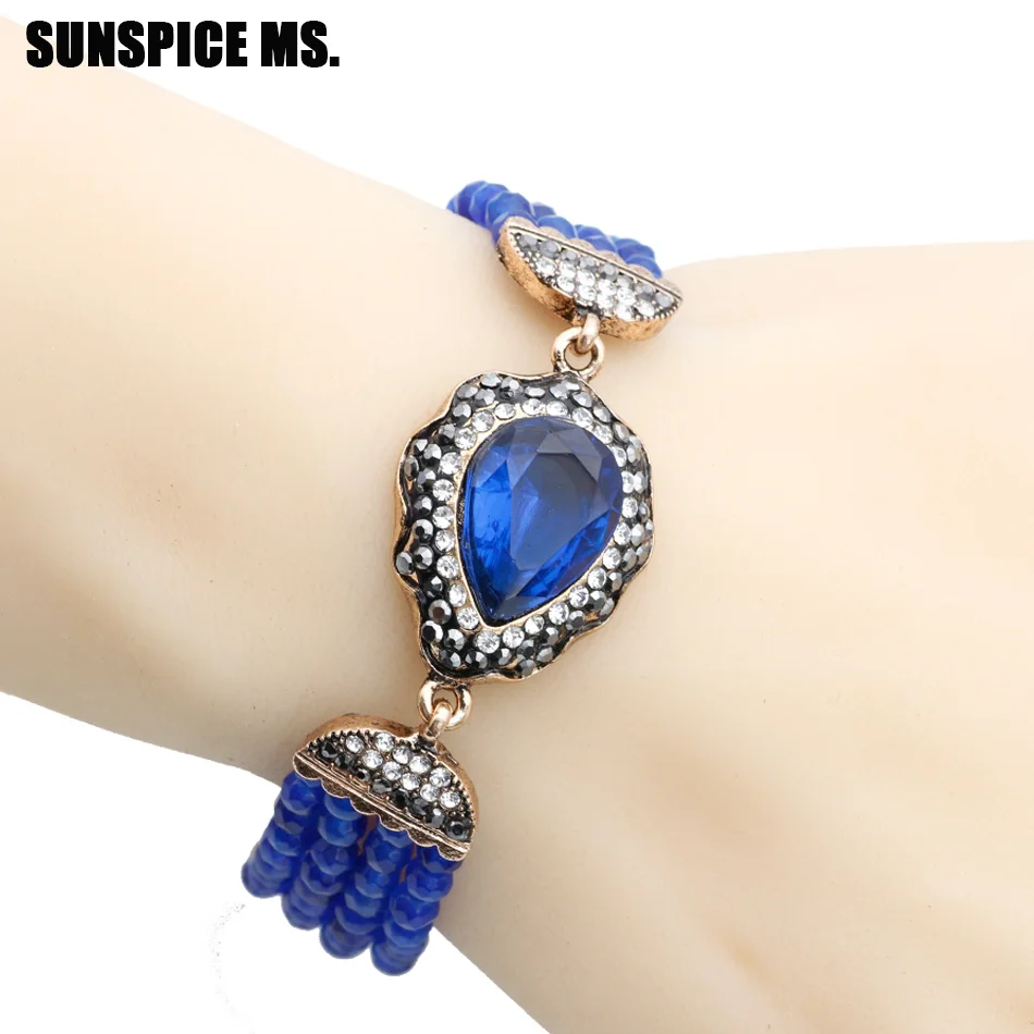 New Nepal Natural Stone Beads Charm Bracelets For Women Antique Gold Color Big Water Drop Crystal Ethnic Turkish Banquet Jewelry
New Nepal Natural Stone Beads Charm Bracelets For Women Antique Gold Color Big Water Drop Crystal Ethnic Turkish Banquet Jewelry