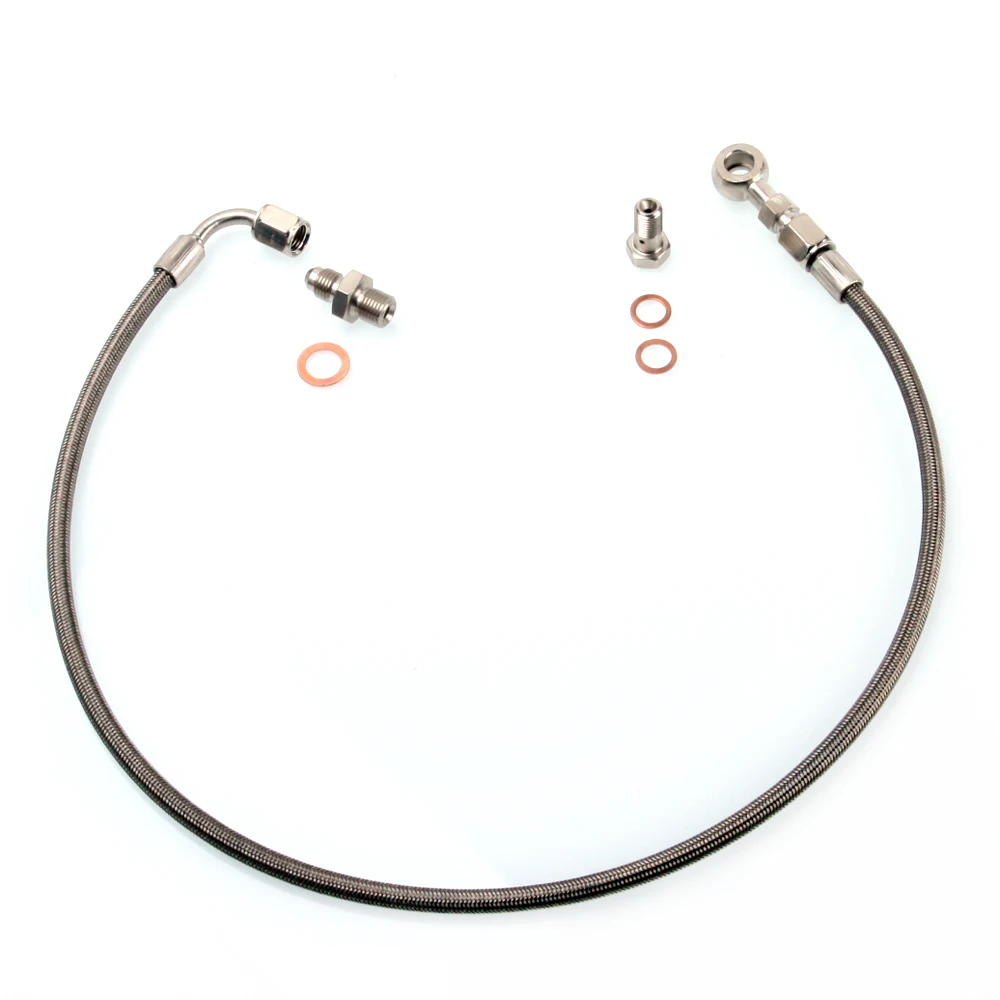Kinugawa Turbo Oil Feed Line Kit for TOYOTA 1JZ-GTE w/ for Greddys T78-29D T78-33D Turbo
Kinugawa Turbo Oil Feed Line Kit for TOYOTA 1JZ-GTE w/ for Greddys T78-29D T78-33D Turbo
