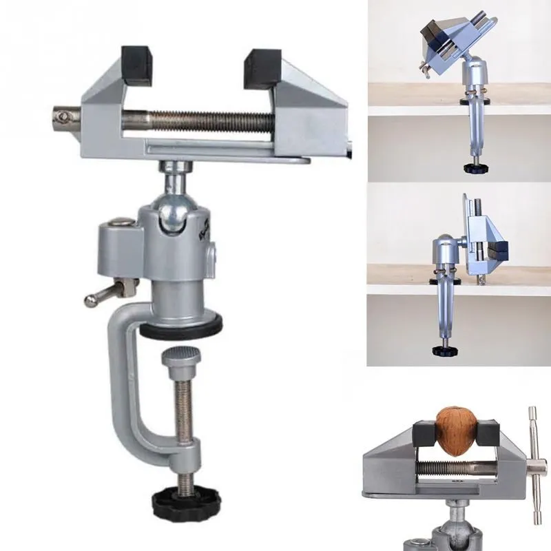 360 Degree Bench Clamp Vises Grinder Holder Drill Stand for Rotary Tool Craft Model Building CLH@8
360 Degree Bench Clamp Vises Grinder Holder Drill Stand for Rotary Tool Craft Model Building CLH@8