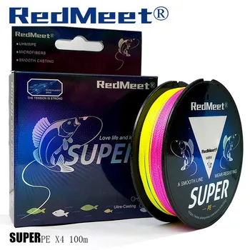 RedMeet 100M Fishing Line Multifilament Line Smooth PE Fishing Line Floating Line Saltwater 12 15 20 30 38 43 52 65 83LB
RedMeet 100M Fishing Line Multifilament Line Smooth PE Fishing Line Floating Line Saltwater 12 15 20 30 38 43 52 65 83LB