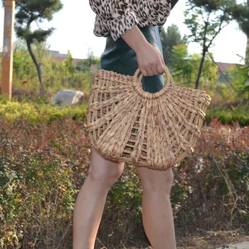 JHD-Corn Husk Woven Bag Female Summer Holiday Straw Bag Women Rattan Net Bag Vintage Handbag Hollow Grass Bag
JHD-Corn Husk Woven Bag Female Summer Holiday Straw Bag Women Rattan Net Bag Vintage Handbag Hollow Grass Bag