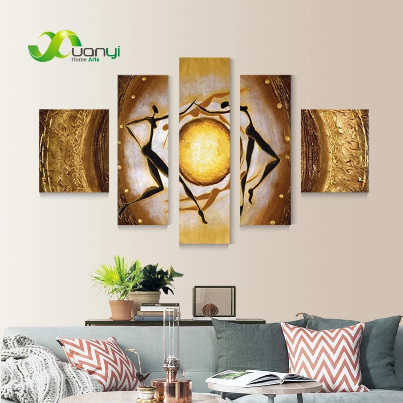 5 Panel Abstract Picture Oil Painting On Canvas Handmade Wall Decor Picture For Living Room Hand Painted Canvas Art Unframed
5 Panel Abstract Picture Oil Painting On Canvas Handmade Wall Decor Picture For Living Room Hand Painted Canvas Art Unframed