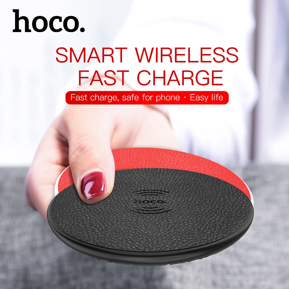 HOCO Qi Wireless Charger for iPhone XS 8 Plus Desktop Mobile Phone Wireless Charger Pad charging for Samsung S8 S9 Xiaimi MiX2s
HOCO Qi Wireless Charger for iPhone XS 8 Plus Desktop Mobile Phone Wireless Charger Pad charging for Samsung S8 S9 Xiaimi MiX2s