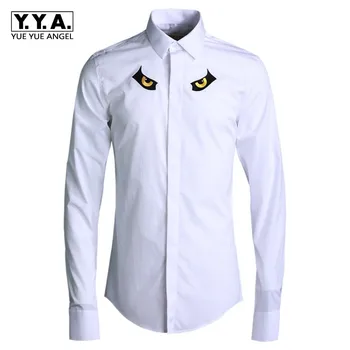 High Quality Mens Formal Dress Shirts New Eyes Embroidery Cotton Office Man Shit Spring Long Sleeve Slim Fit Tops Male Plus Size
High Quality Mens Formal Dress Shirts New Eyes Embroidery Cotton Office Man Shit Spring Long Sleeve Slim Fit Tops Male Plus Size