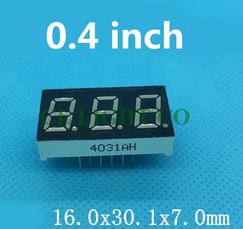 0.4 inch red 7 Segment display 0.4" radix point LED Display 3 Bit Digital Tube Series Voltage Panel Common Cathode
0.4 inch red 7 Segment display 0.4" radix point LED Display 3 Bit Digital Tube Series Voltage Panel Common Cathode