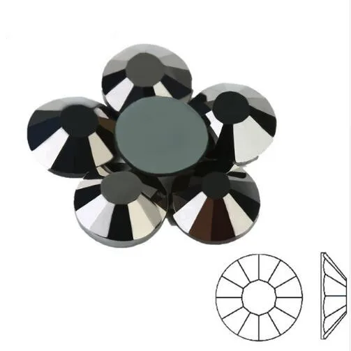 AAAAA Top Quality Super Bling SS4~SS30 Jet Hematite Color Hot Fix Stone Beads Flatback Iron On Hotfix Strass Rhinestone
AAAAA Top Quality Super Bling SS4~SS30 Jet Hematite Color Hot Fix Stone Beads Flatback Iron On Hotfix Strass Rhinestone