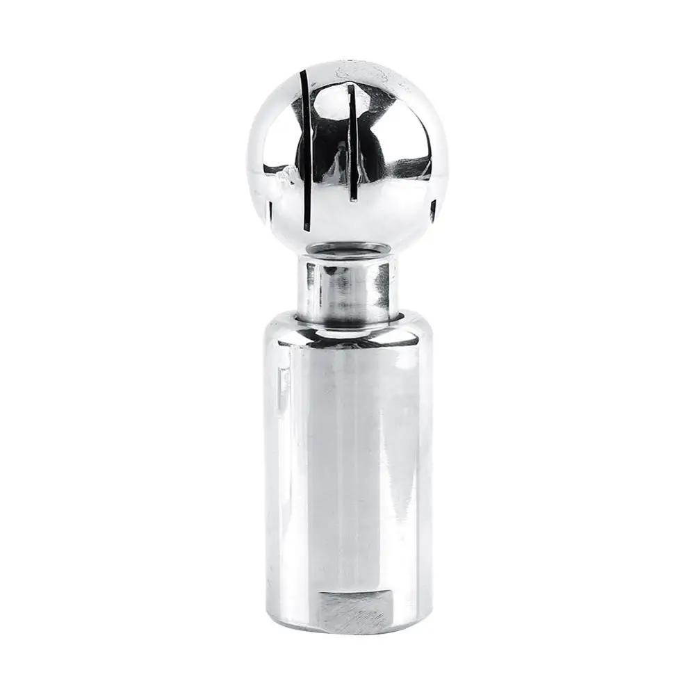 1pc Spray Ball 1/2"BSP Thread Female Stainless Steel Sanitary Fix/Rotary Spray Ball Tank Cleaning Ball Fix/Rotary
1pc Spray Ball 1/2"BSP Thread Female Stainless Steel Sanitary Fix/Rotary Spray Ball Tank Cleaning Ball Fix/Rotary
