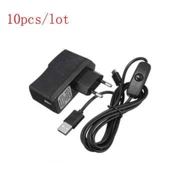 10 pcs/lot 5V 2.5A Power Charger Adapter Power Supply For Raspberry Pi 3 Model B + Switch ON/OFF Micro Port Cable
10 pcs/lot 5V 2.5A Power Charger Adapter Power Supply For Raspberry Pi 3 Model B + Switch ON/OFF Micro Port Cable