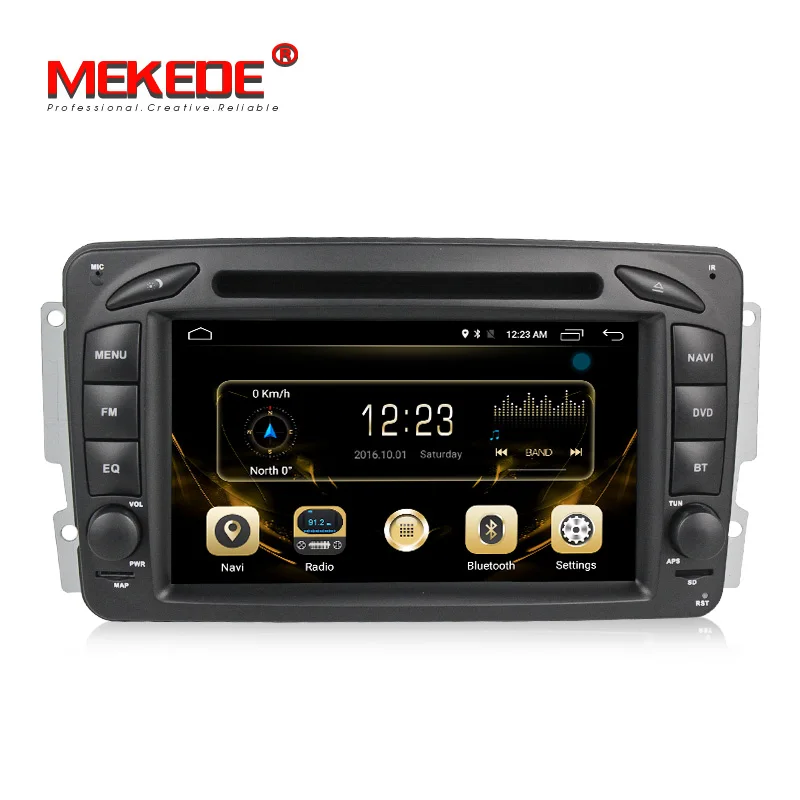MEKEDE 4G LTE Android 7.1 Car multimedia DVD player for Benz CLK W209 E-W210 A-W168 M/ML/W163 with WIFI GPS radio free shipping
MEKEDE 4G LTE Android 7.1 Car multimedia DVD player for Benz CLK W209 E-W210 A-W168 M/ML/W163 with WIFI GPS radio free shipping