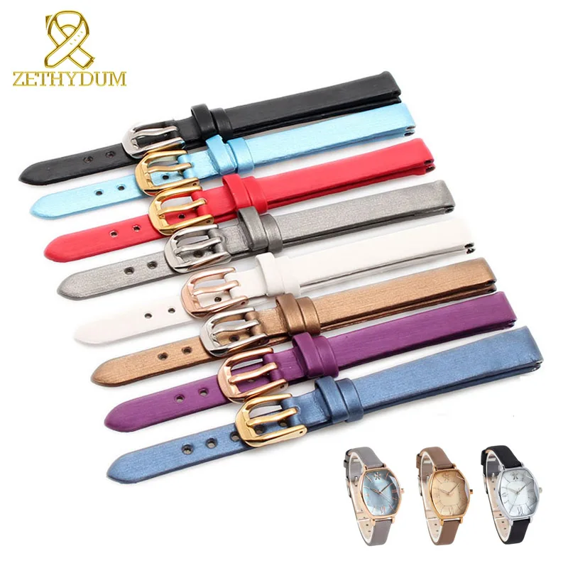 Genuine leather watch bracelet womens fashion watchband silky lustre wristwatches mini band 6mm 8mm 10mm small watch strap
Genuine leather watch bracelet womens fashion watchband silky lustre wristwatches mini band 6mm 8mm 10mm small watch strap