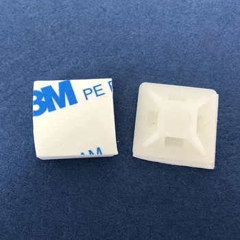 500 PCS per bag 20*20mm 3M Strong back adhesive sticker tape fixing piece self adhesive tie mount cable tie holder cable sucker
500 PCS per bag 20*20mm 3M Strong back adhesive sticker tape fixing piece self adhesive tie mount cable tie holder cable sucker
