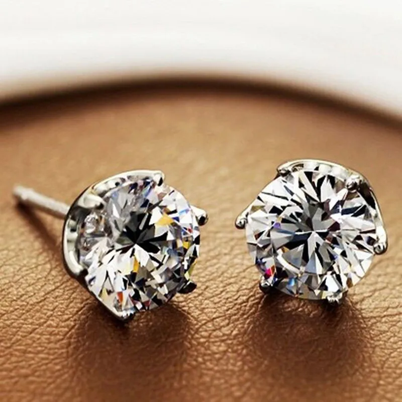Sale 1 Pair Full Crystal Clear New Desion Pierced Ear Fashion Stud Elegant Earrings For Women Jewelry Gift
Sale 1 Pair Full Crystal Clear New Desion Pierced Ear Fashion Stud Elegant Earrings For Women Jewelry Gift
