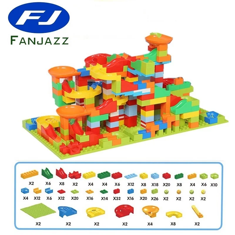 FanJazz 330Pcs Funnel Slide Building Brick Marble Race Run Maze Balls Track Building Blocks Compatible building blocks
FanJazz 330Pcs Funnel Slide Building Brick Marble Race Run Maze Balls Track Building Blocks Compatible building blocks