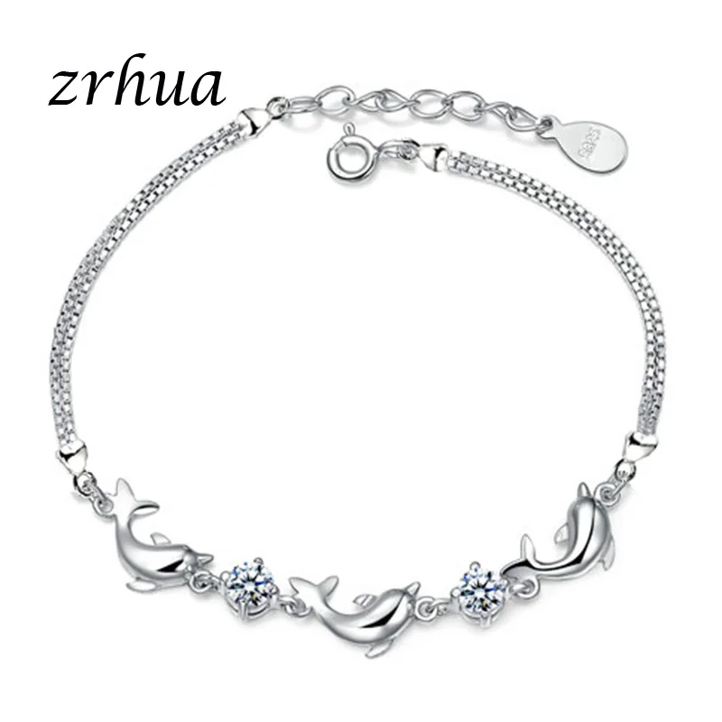 ZRHUA Trendy Flower Charm Bracelets For Women Silver 925 Sterling Austrian Crystal Bracelet Bangles Wedding Party Jewelry
ZRHUA Trendy Flower Charm Bracelets For Women Silver 925 Sterling Austrian Crystal Bracelet Bangles Wedding Party Jewelry