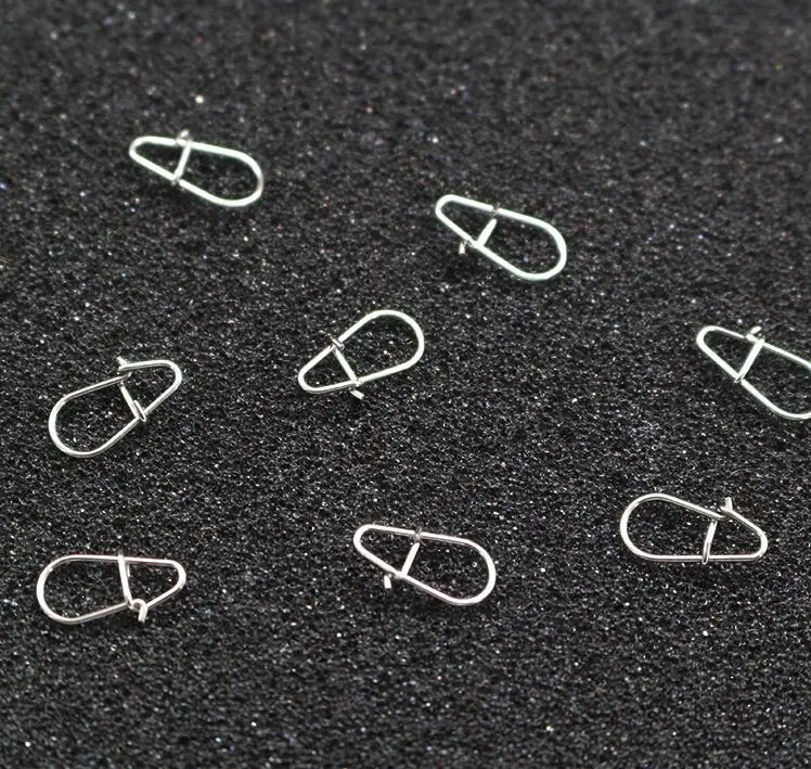 BaMMax Fishing Swivels&Snap 20pcs 8.5mm Stainless Steel Metal jig Spoon Lure Spinner pin Lock Fishing Connector Accessories 
BaMMax Fishing Swivels&Snap 20pcs 8.5mm Stainless Steel Metal jig Spoon Lure Spinner pin Lock Fishing Connector Accessories