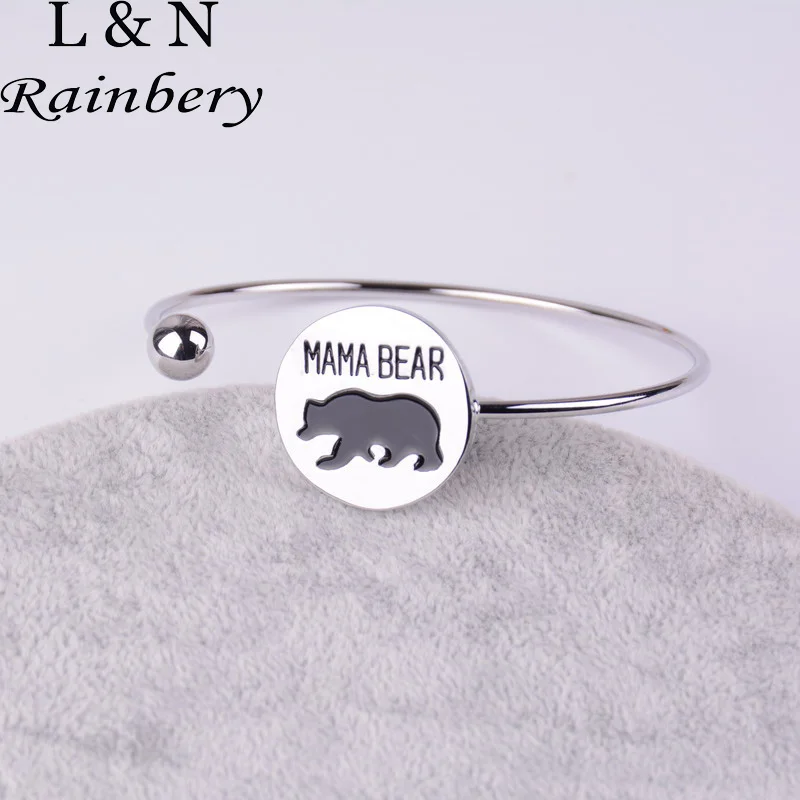 Rainbery MAMA Bear Cute Animal Mother's Birthday Mommy Women Bangle Gifts Charm Bracelet Jewelry Mom JB0463
Rainbery MAMA Bear Cute Animal Mother's Birthday Mommy Women Bangle Gifts Charm Bracelet Jewelry Mom JB0463
