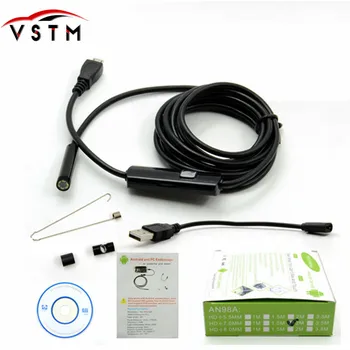 7mm Lens 1M /1.5M/2M/3.5M/5M Android USB Endoscope 6 Led Light Waterproof Pipe Snake Camera For Android PC
7mm Lens 1M /1.5M/2M/3.5M/5M Android USB Endoscope 6 Led Light Waterproof Pipe Snake Camera For Android PC