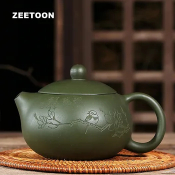 250ml Authentic Yixing Teapot master Handmade Xi Shi Pot Purple Clay Zisha Green Ore Mud Chinese Vintage Kung Fu Tea Set Tea Pot
250ml Authentic Yixing Teapot master Handmade Xi Shi Pot Purple Clay Zisha Green Ore Mud Chinese Vintage Kung Fu Tea Set Tea Pot