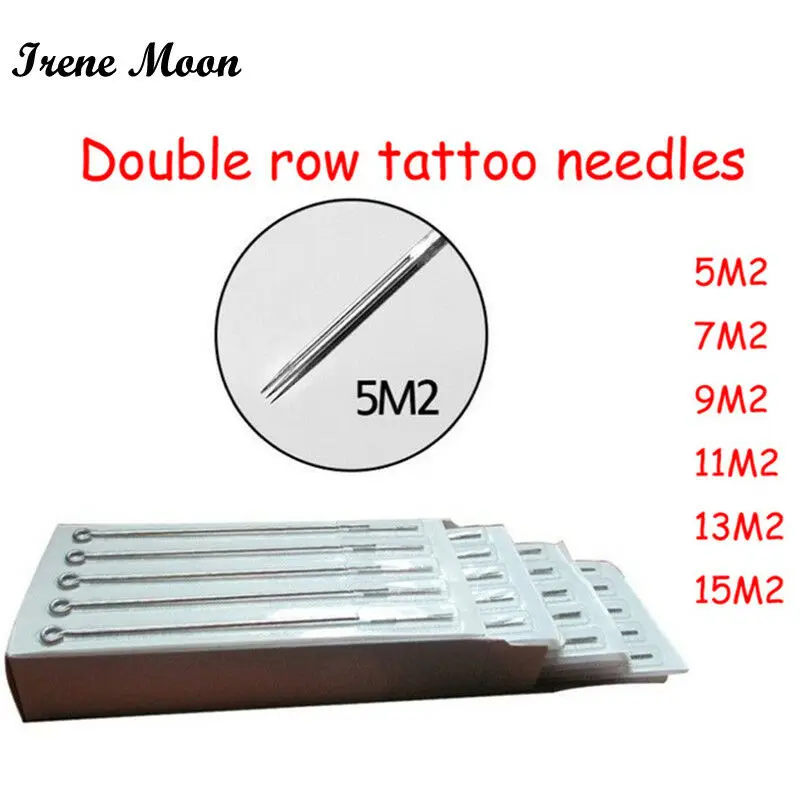50pcs Assorted Sterilized Tattoo Needles 5/7/9/11/13/15M2 Stack Magnum Professional Tattoo Machine Needles Tattoo Gun Supplies
50pcs Assorted Sterilized Tattoo Needles 5/7/9/11/13/15M2 Stack Magnum Professional Tattoo Machine Needles Tattoo Gun Supplies
