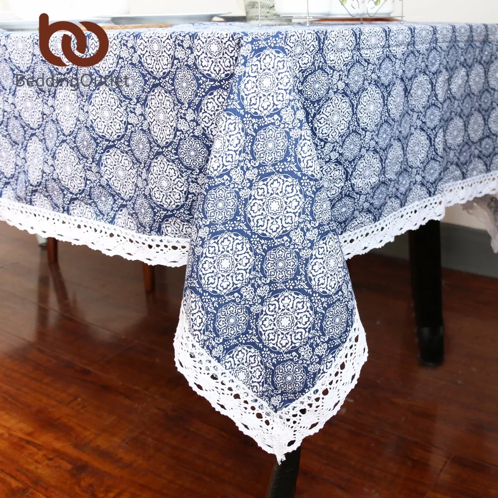 BeddingOutlet Blue Flower Tablecloth Cotton And Linen Dinner Table Cloth Macrame Decoration Lacy Table Cover Elegant 9 Size
BeddingOutlet Blue Flower Tablecloth Cotton And Linen Dinner Table Cloth Macrame Decoration Lacy Table Cover Elegant 9 Size