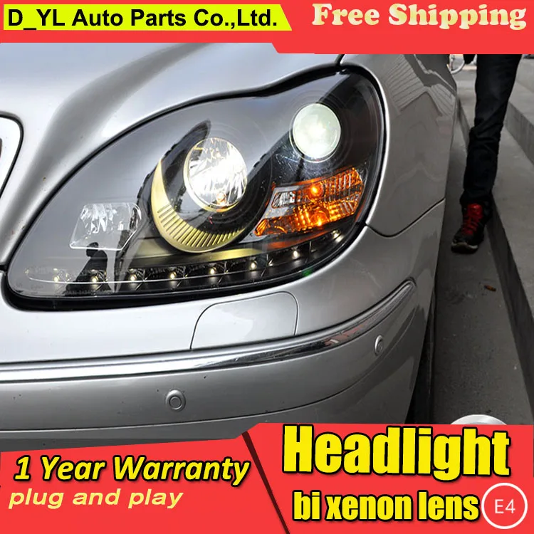Car Styling for Ben-Z W220 S280 S320 S500 S600 Headlights 1998-2007 W220 LED Headlight DRL Lens Double Beam H7 HID Xenon bixenon
Car Styling for Ben-Z W220 S280 S320 S500 S600 Headlights 1998-2007 W220 LED Headlight DRL Lens Double Beam H7 HID Xenon bixenon