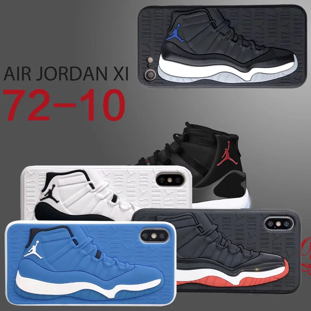 Luxury 3D Air Jordan Shoes Silicone Phone Case for iphone X XS MAX XR 7 8 6 S plus Cover for Samsung S10 Plus S10e Fasion Coque
Luxury 3D Air Jordan Shoes Silicone Phone Case for iphone X XS MAX XR 7 8 6 S plus Cover for Samsung S10 Plus S10e Fasion Coque