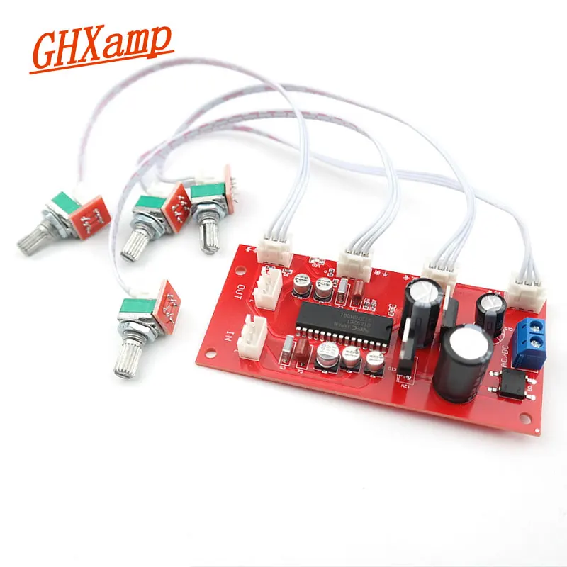 Ghxamp UPC1892CT Preamp Tone Board Preamplifier Tone Control Potentiometer Separation Good Quality Dual DC 12v-24V 1pc
Ghxamp UPC1892CT Preamp Tone Board Preamplifier Tone Control Potentiometer Separation Good Quality Dual DC 12v-24V 1pc