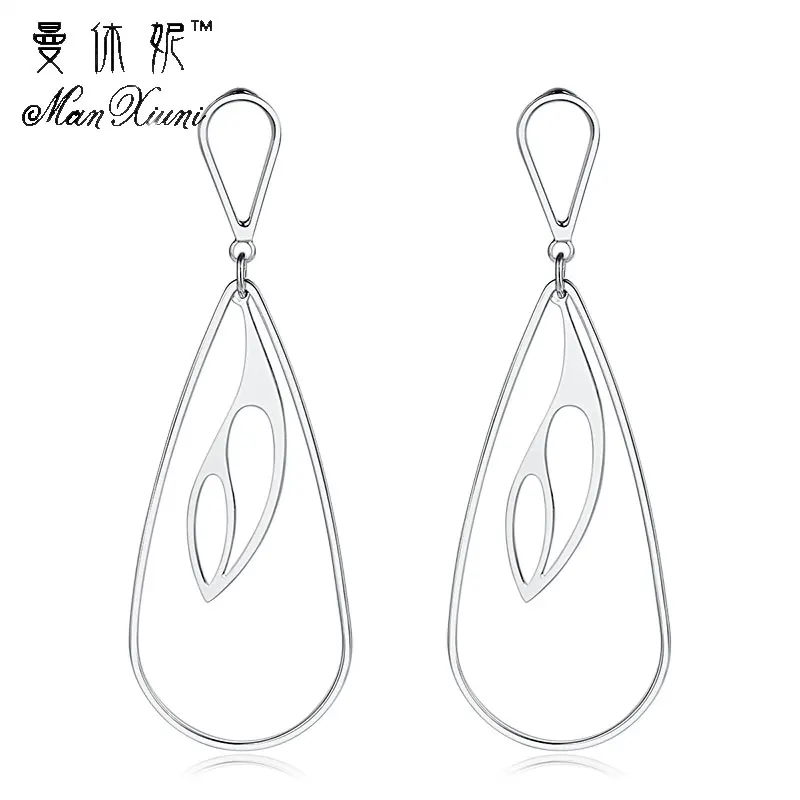Manxiuni bridal Statement Earrings 2018 Fashion Metal Earrings For Women Silver color Jewelry Simple Vintage Drop Dangle Aretes
Manxiuni bridal Statement Earrings 2018 Fashion Metal Earrings For Women Silver color Jewelry Simple Vintage Drop Dangle Aretes