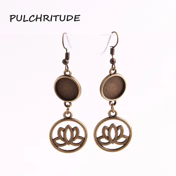 PULCHRITUDE Metal Alloy Antique Bronze 6pairs(12pcs) Fit 12mm Cabochon Plant Tree Charm Earrings Diy Jewelry Making C1787
PULCHRITUDE Metal Alloy Antique Bronze 6pairs(12pcs) Fit 12mm Cabochon Plant Tree Charm Earrings Diy Jewelry Making C1787