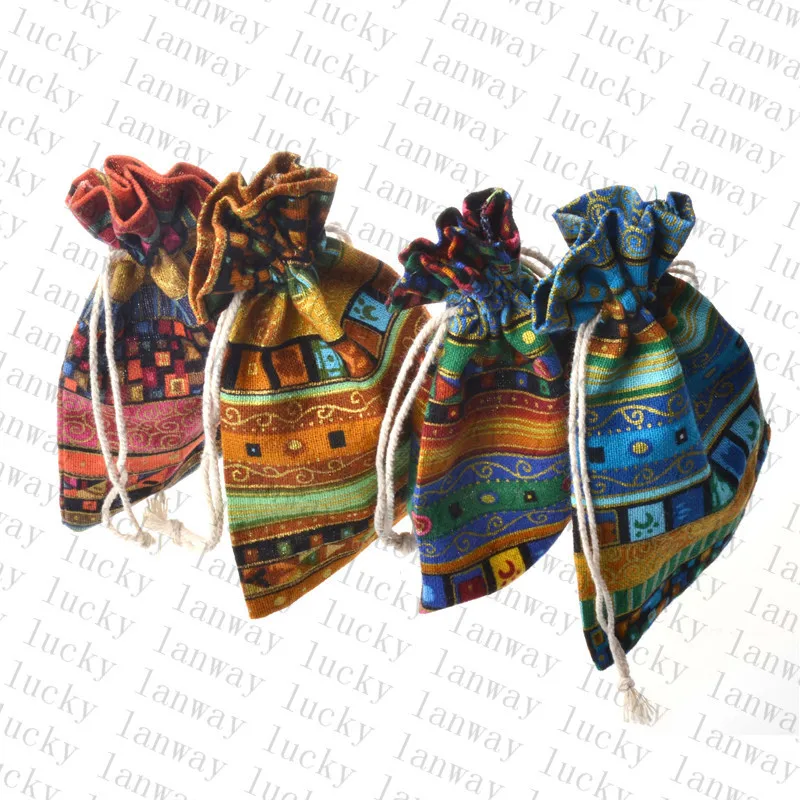 10x14cm Cotton Jewelry Bags 10Pcs Ethnic Gift Bags Drawstring Bags Christmas Jewelry Pouches Wedding/Candy Bags
10x14cm Cotton Jewelry Bags 10Pcs Ethnic Gift Bags Drawstring Bags Christmas Jewelry Pouches Wedding/Candy Bags