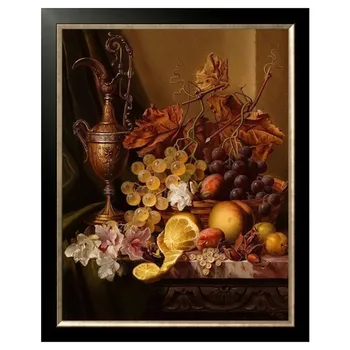 Needlework DIY DMC 14CT unprinted Cross stitch kits For Embroidery pictures fruit Grapes lemons peaches Counted Cross-Stitching
Needlework DIY DMC 14CT unprinted Cross stitch kits For Embroidery pictures fruit Grapes lemons peaches Counted Cross-Stitching