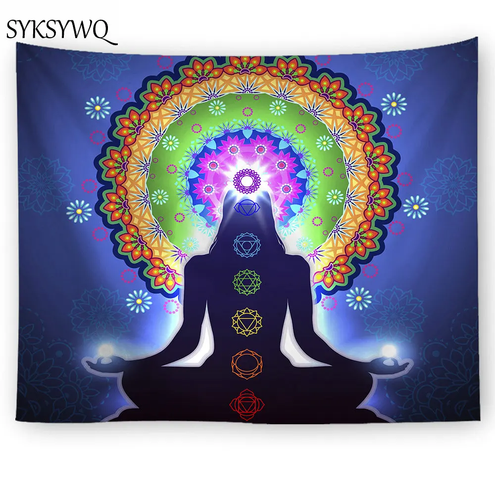 phychedelic chakra tapestry mandala bohemian wall carpet home decor meditation yoga mat college dorm wall blanket
phychedelic chakra tapestry mandala bohemian wall carpet home decor meditation yoga mat college dorm wall blanket