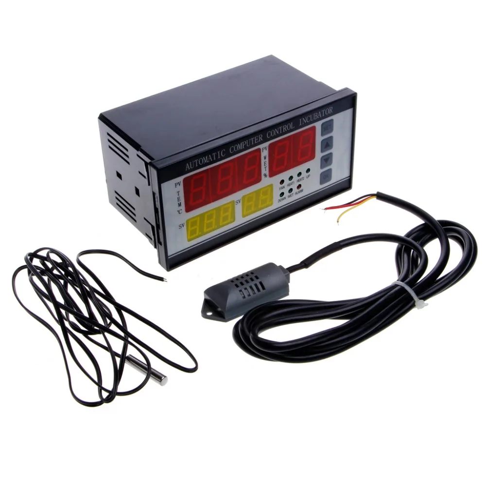 XM-18 Incubator Hatching Machine Parts Automation Controller With Temperature And Humidity Sensor (with Plug Connector) 4 screen
XM-18 Incubator Hatching Machine Parts Automation Controller With Temperature And Humidity Sensor (with Plug Connector) 4 screen