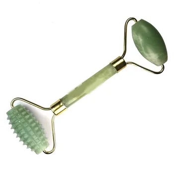 Natural Stone Guasha Double Head Facial Beauty Massage Tool Slimming Face Body Head Neck Skin Roller Massager Jade Face
Natural Stone Guasha Double Head Facial Beauty Massage Tool Slimming Face Body Head Neck Skin Roller Massager Jade Face