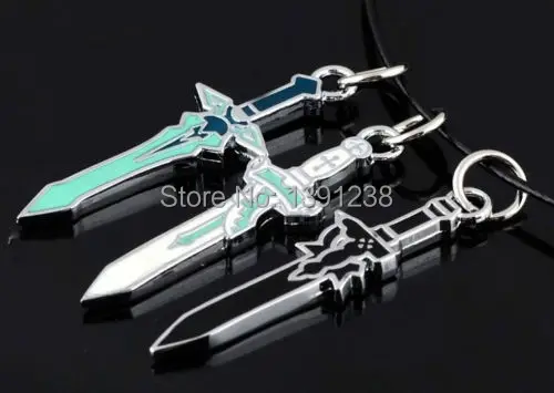 Japanese Anime Sword Art Online Asuna Kirito Cosplay Props Kazuto Sword Necklace Weapons
Japanese Anime Sword Art Online Asuna Kirito Cosplay Props Kazuto Sword Necklace Weapons