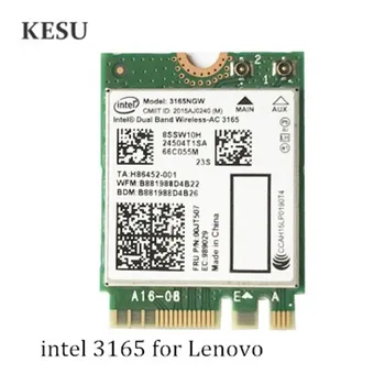 Intel 3165 2x2AC+BT4.0 PCIE M.2 WiFi Card For Lenovo Thinkpad E460 E560 B71 Yoga 310-11IAP Series FRU FRU:00JT497 SW10H24486
Intel 3165 2x2AC+BT4.0 PCIE M.2 WiFi Card For Lenovo Thinkpad E460 E560 B71 Yoga 310-11IAP Series FRU FRU:00JT497 SW10H24486
