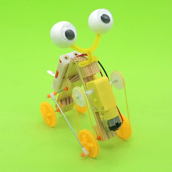 DIY electric telescopic robot child's science educational toy gift manual assembly model
DIY electric telescopic robot child's science educational toy gift manual assembly model