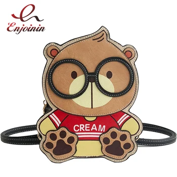 Cute Fun Bear Pattern Fashion Ladies Pu Leather Shoulder Bags Bags Trends Crossbody Mini Messenger Bag Bolsa Flap For Women
Cute Fun Bear Pattern Fashion Ladies Pu Leather Shoulder Bags Bags Trends Crossbody Mini Messenger Bag Bolsa Flap For Women