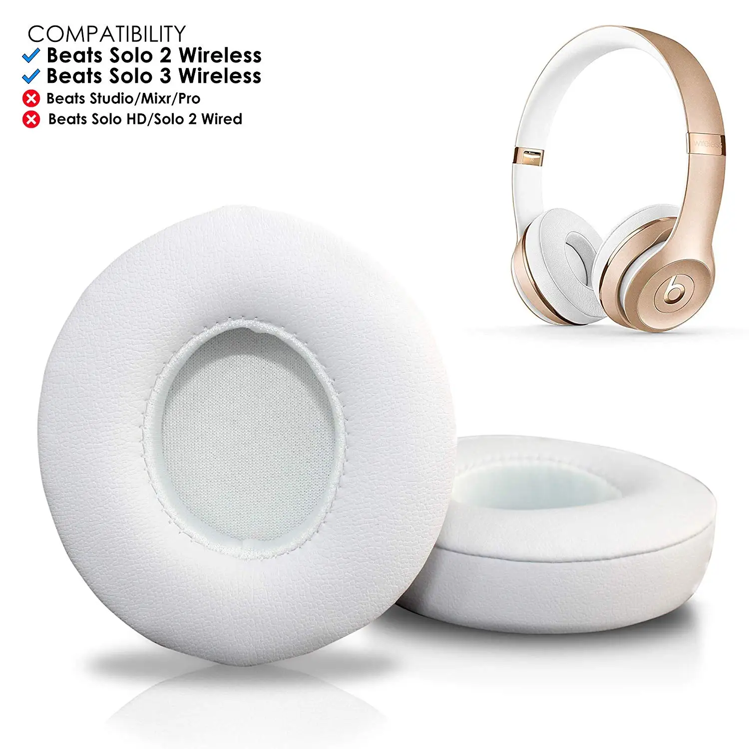 beats solo 3 wireless ear pads