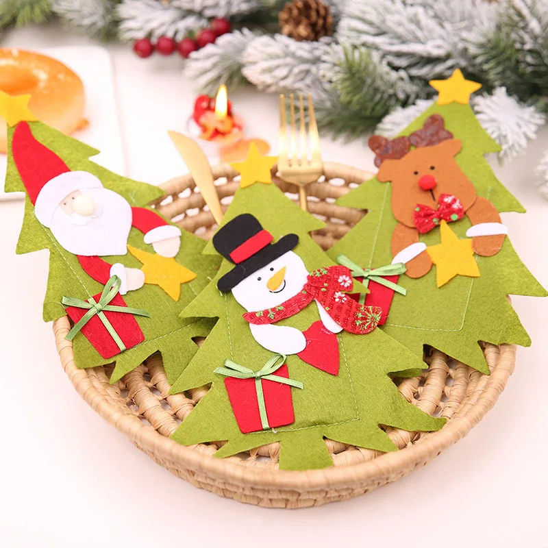 Santa Hat Reindeer Christmas New Year Pocket Fork Knife Cutlery Holder Bag Home Party Table Dinner Decoration Tableware 62421
Santa Hat Reindeer Christmas New Year Pocket Fork Knife Cutlery Holder Bag Home Party Table Dinner Decoration Tableware 62421