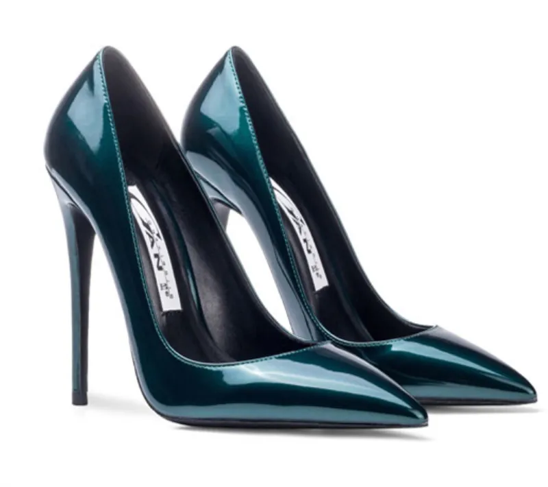 2019 Dark Green Women Pumps Patent Leather Stilettos with Thin Heels Lady Sexy Wedding Party Dress Shoes Slip on Autumn Spring
2019 Dark Green Women Pumps Patent Leather Stilettos with Thin Heels Lady Sexy Wedding Party Dress Shoes Slip on Autumn Spring