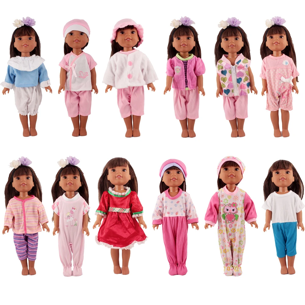 Doll Clothes Fit 36CM Girl Doll 14.5 inch American Doll Accessories 13styles Different Outfits Dresses for My Little Baby Doll
Doll Clothes Fit 36CM Girl Doll 14.5 inch American Doll Accessories 13styles Different Outfits Dresses for My Little Baby Doll