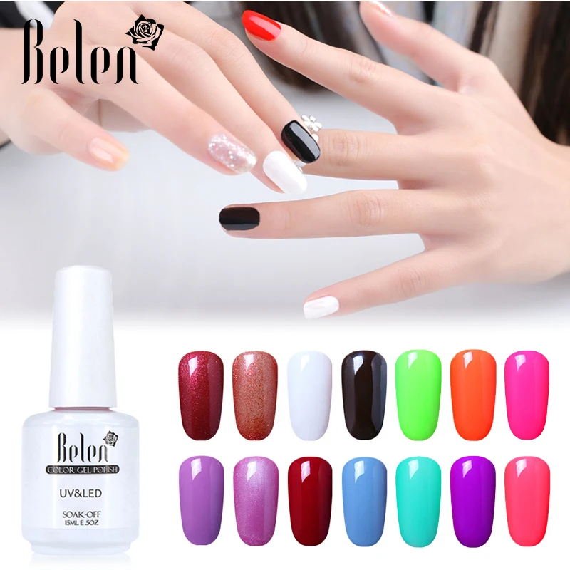 Belen Sales Promotion Gel Polish UV LED Lamp Long-lasting Semi Permanent Lucky Varnishes Lacquer Nail Gelpolish 15ml
Belen Sales Promotion Gel Polish UV LED Lamp Long-lasting Semi Permanent Lucky Varnishes Lacquer Nail Gelpolish 15ml