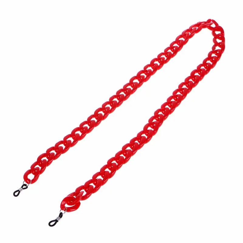 Acrylic Eyeglass Chain Anti-slip Eyewear Cord Holder Neck Strap Reading Glasses Rope Unisex
Acrylic Eyeglass Chain Anti-slip Eyewear Cord Holder Neck Strap Reading Glasses Rope Unisex