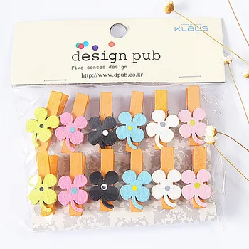12 pcs/lot Clover Series Wooden Clip Photo paper Clothespin Craft Clips Party Decoration Clip with Hemp Rope
12 pcs/lot Clover Series Wooden Clip Photo paper Clothespin Craft Clips Party Decoration Clip with Hemp Rope